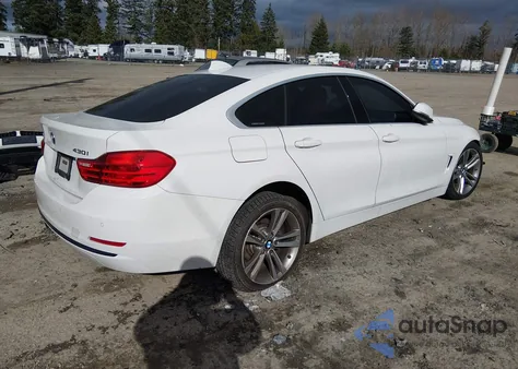 2017 BMW 430I Gran Coupe xDrive z USA, uszkodzony, nr VIN WBA4F9C52HG792504